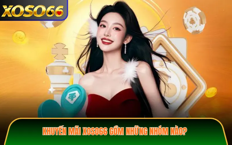 Khuyến mãi XOSO66 gồm những nhóm nào?