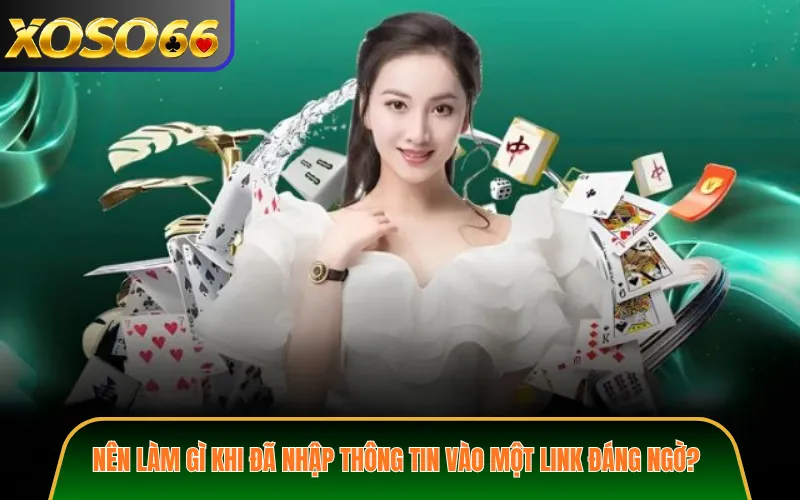 Nên Làm Gì Khi Đã Nhập Thông Tin Vào Một Link Đáng Ngờ?