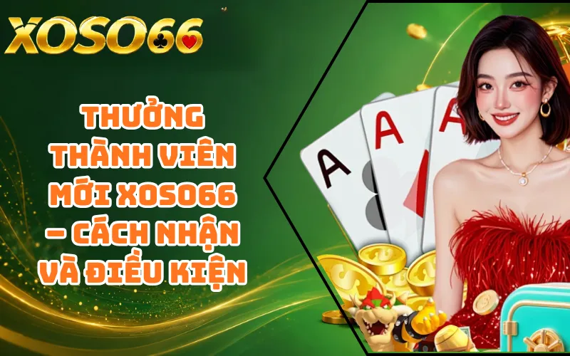 Thưởng Thành Viên Mới XOSO66 – Cách Nhận Và Điều Kiện