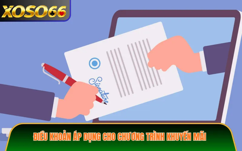 Điều khoản áp dụng cho chương trình khuyến mãi